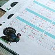 Thanksgiving Prep Printables