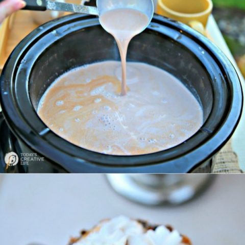 Creamy and Delicious Crockpot Hot Chocolate