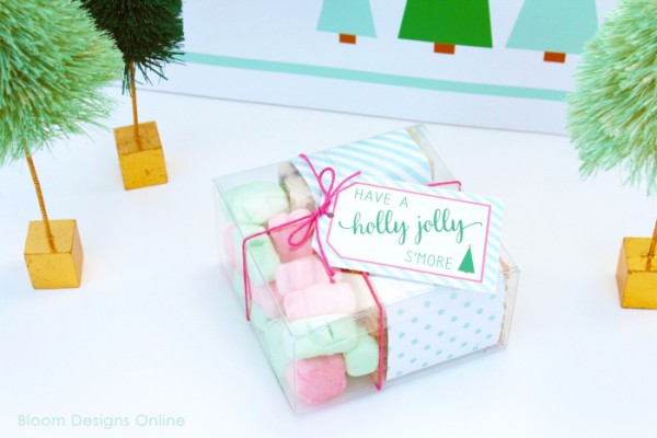 Holly Jolly S'mores Holiday Party | Creative Girls Holiday Soiree on TodaysCreativeLife.com | Come gather a few holiday entertaining ideas, free printables and great DIY projects! 