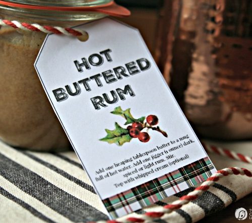 Hot Buttered Rum Recipe - Holiday Happy Hour! | This Hot Butter Rum recipe has vanilla ice cream as it's secret ingredient! 10 bloggers will get you ready for your holiday parties! Cocktail recipes, Hot Drinks, Appetizers! Something for everyone! Join the fun on TodaysCreativeLife.com