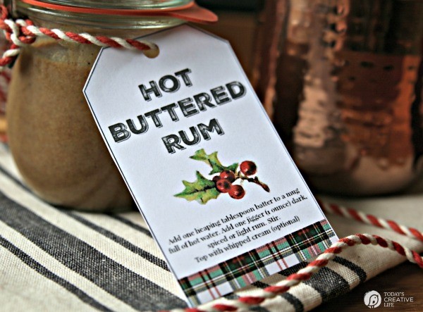 Hot Buttered Rum Recipe - Holiday Happy Hour! | This Hot Butter Rum recipe has vanilla ice cream as it's secret ingredient! 10 bloggers will get you ready for your holiday parties! Cocktail recipes, Hot Drinks, Appetizers! Something for everyone! Join the fun on TodaysCreativeLife.com