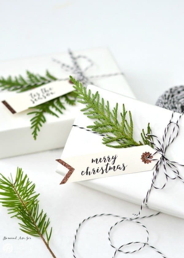 How To Make Simple Gift Tags  DIY Holiday Gift Tags 