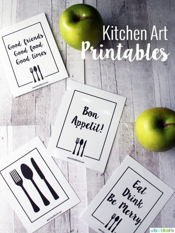 Free Kitchen Printables Today's Creative Life