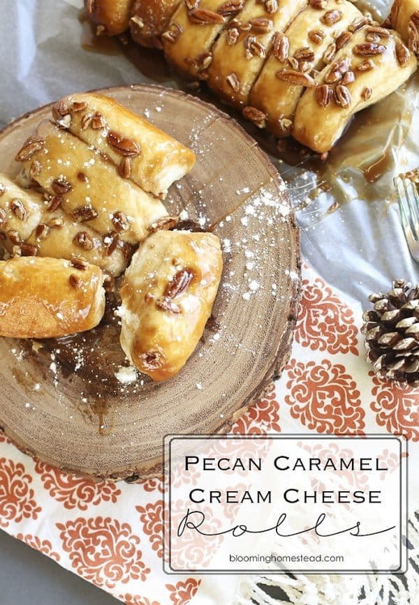 Pecan Caramel Cream Cheese by Blooming Homestead. 