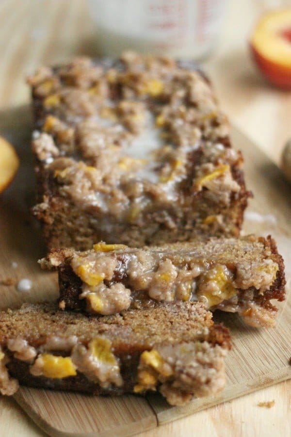 Tasty-peach-cobbler-bread-recipe  - These 10 delicious bread recipes will keep you baking all winter – you’re sure to find something here that the whole family will love! Find the recipes on TodaysCreativelife.com