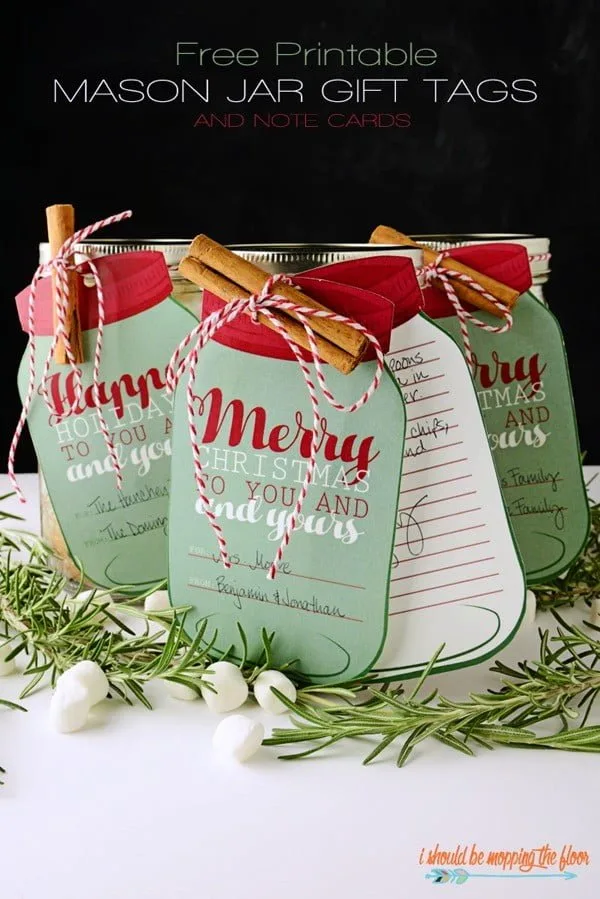 Spicy Mexican Hot Cocoa Mason Jar Gift by Kristi at I Should Be Mopping the Floor for The Creative Girls Holiday Soiree. This mason jar gift idea is the perfect gift from the kitchen. Great for neighbor gifts, teacher gifts or anyone! Get the recipe on TodaysCreativeLife.com