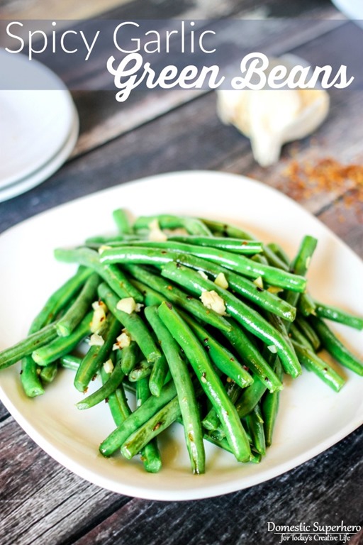 plate of Green Beans | 