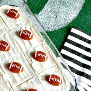 Game Day Brownies | Game Day treats are always on the menu. These brownies are simple to make with Pillsbury! See more by clicking on the photo.