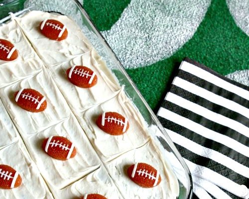 Game Day Brownies | Game Day treats are always on the menu. These brownies are simple to make with Pillsbury! See more by clicking on the photo.