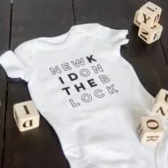 DIY Cricut Iron On Onesie {free graphic}