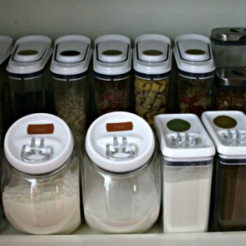 Organizing Your Pantry | Keep your pantry organized with simple storage ideas and printable labels. My pantry is a REAL HOME pantry. Come see. Click on the photo for more. TodaysCreativeLIfe.com
