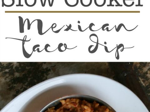Slow Cooker Mexican Dip  Perfect Game Day Treat - Savor + Savvy