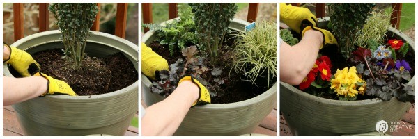 Springtime Decorating Ideas| Spruce up your patio or inside your home with these ideas. This is how we do it in the wet spring months in the PNW. Click the photo to see more. TodaysCreativeLife.com