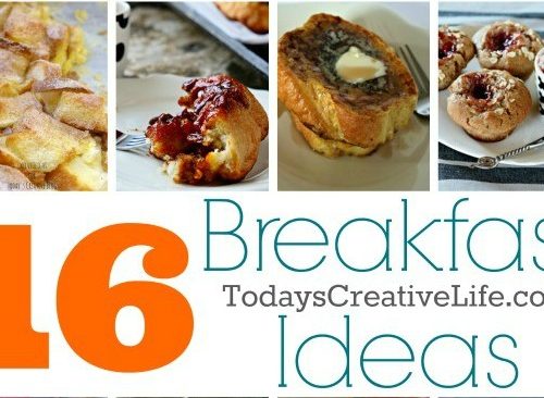 Breakfast Foods - 16 Breakfast recipes for brunch ideas or just a family weekend breakfast! French Toast, Breakfast Casseroles, Popovers, Frittata's and more! See the full list on TodaysCreativeLife.com