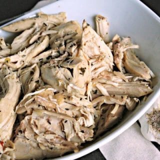 Crock Pot Lemon Garlic Chicken Recipe | TodaysCreativeLife.com