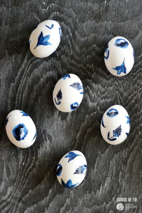 Decoupage Eggs