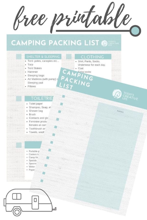 Camping Essentials Checklist