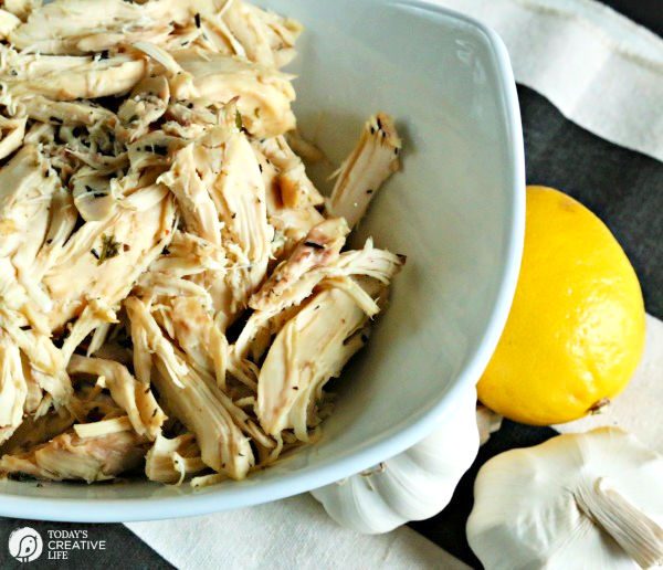 Shredded Chicken Recipe | TodaysCreativeLife.com