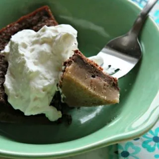 Impossible Chocolate Pie | This chocolate pie really is like a science experiment. The way it naturally layers with a dark chocolate taste makes a decadent dessert. See the recipe by clicking on the photo. TodaysCreativeLife.com