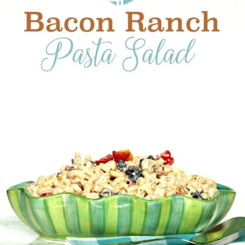 Bacon Ranch Pasta Salad