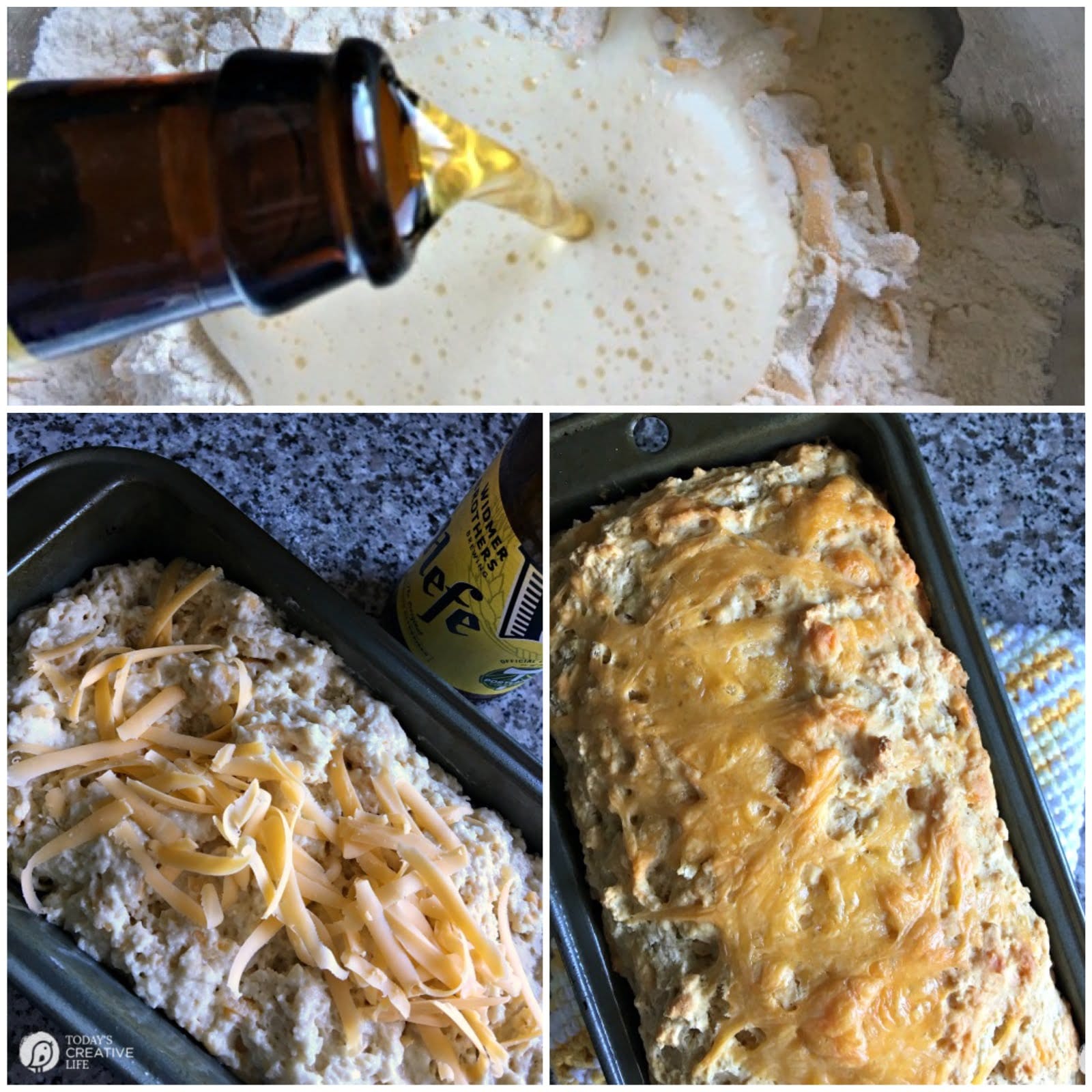 Beer Bread with Garlic and Cheese Today's Creative Life