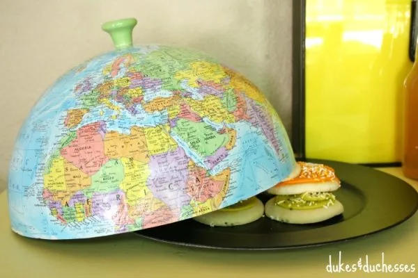 world globe cloche project 