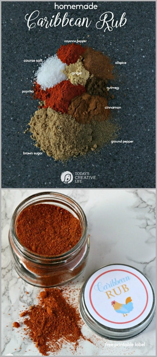 Homemade Caribbean Rub - Todays Creative Life