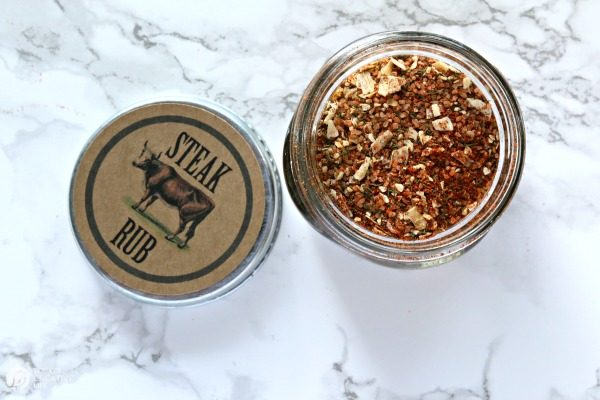 Steak Seasoning Dry Rub | Make your own steak rub for delicious grilling all summer long. Use on Steak or burgers. TodaysCreativeLife.com