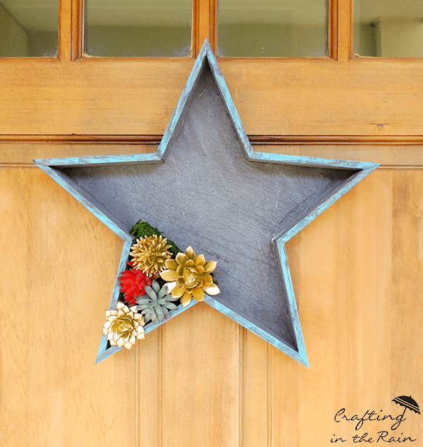 DIY Patriotic Door Decor