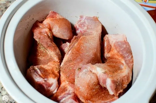 Slow Cooker Country Style Rib Tidbits | This crockpot rib recipe will knock your socks off! No grill to mess with or heating up the oven! Grab your napkins and get ready for dinner! See the recipe on TodaysCreativeLife.com