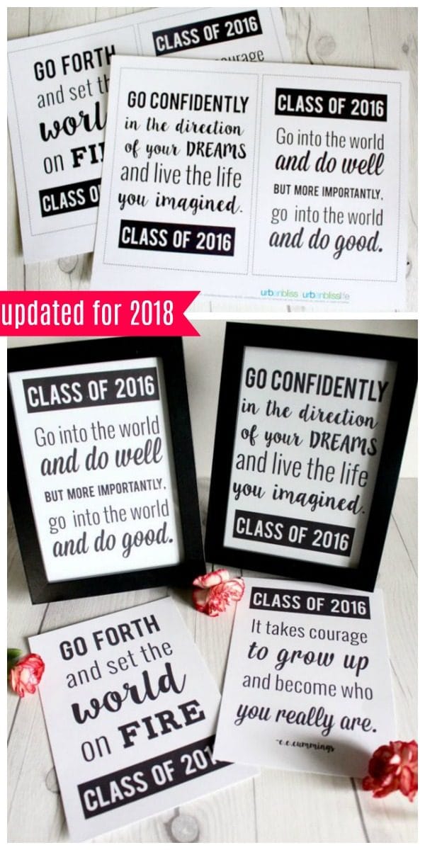 graduation quotes free printable todays creative life