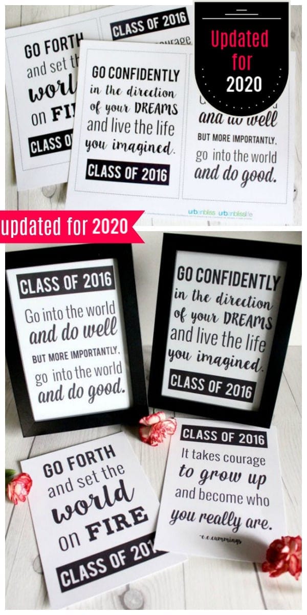 Graduation Quotes Free Printable Today s Creative Life