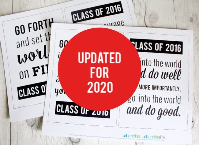 printables with graduation quotes