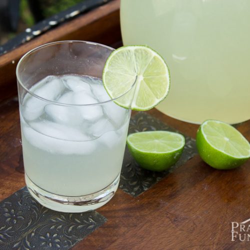 Limeade Recipe | Make this homemade Limeade Recipe for a cool and refreshing drink. Practically Functional for TodaysCreativeLife.com