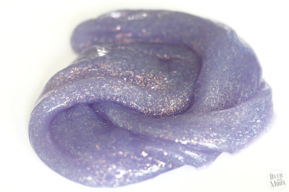 homemade purple slime for kids (slime recipe without borax)