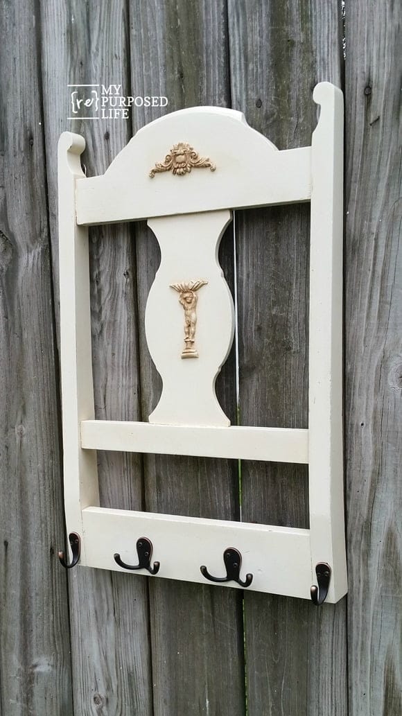 DIY Hose Hanger Post - My Repurposed Life®