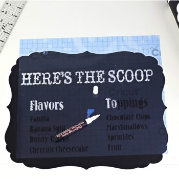 DIY Chalkboard Writing | Learn how to write fancy on a chalkboard with this easy tutorial. Chalkboard art doesn't have to be as difficult as you think. Kim from The Celebration Shoppe will show you how! See more on TodaysCreativeLife.com