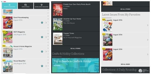 You can read any magazine in one app with the new Texture app. Make travel easier and lighter with all your magazines right on your iPad or tablet! See TodaysCreativeLife for your free trial. #sponsored