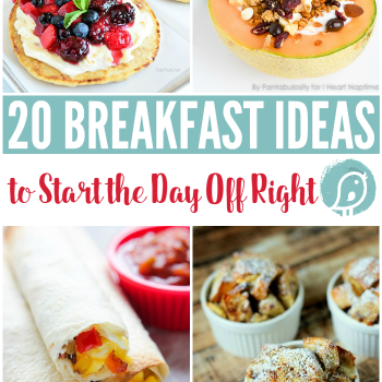 20 Breakfast Ideas to Start your Day off Right | Great for back to school mornings, or the weekend. Find breakfast casseroles and more. TodaysCreativeLife.com