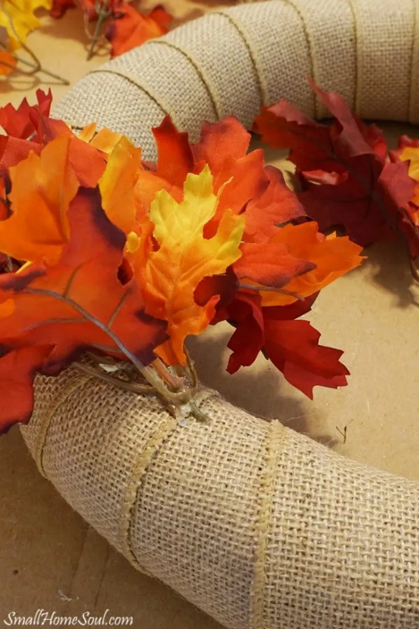 DIY Fall Wreath | Follow this tutorial to make your own wreath for autumn. See it on TodaysCreativeLife.com