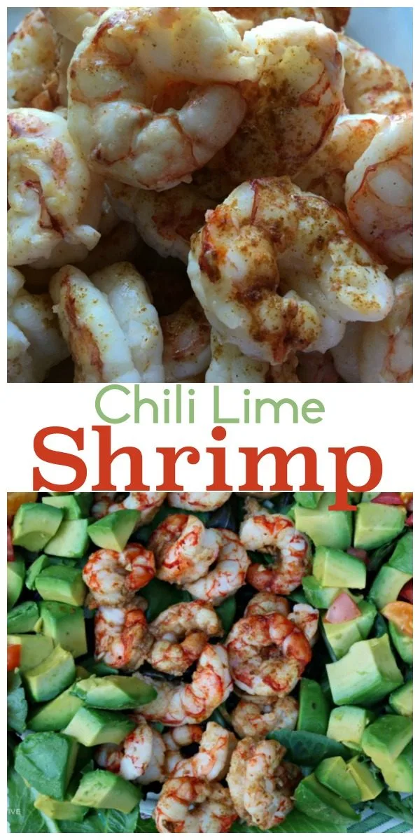 Chili Lime Shrimp | Perfectly seasoned Baked Shrimp in about 10 minutes! Great for salads, surf and turf or even shrimp tacos. See the recipe on Today's Creative Life