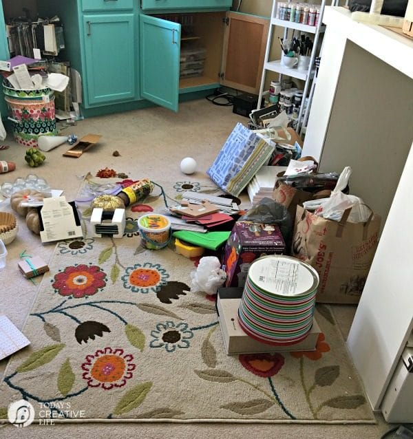 Craft Room Declutter Today S Creative Life