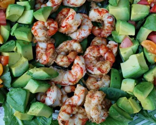 Chili Lime Shrimp | Perfectly seasoned Baked Shrimp in about 10 minutes! Great for salads, surf and turf or even shrimp tacos. See the recipe on Today's Creative Life