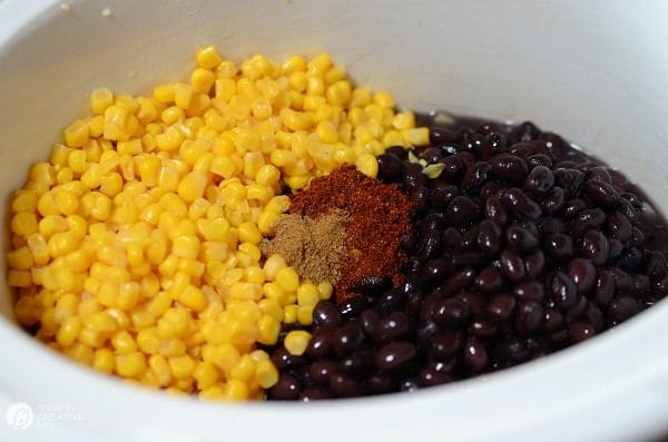 Slow Cooker Black Bean Soup | This satisfying crock pot soup is full of flavor and nutrition! A healthy choice for lunch or dinner! Click the photo for the recipe. TodaysCreativeLife.com