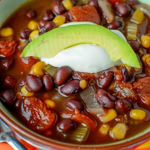 Slow Cooker Black Bean Soup