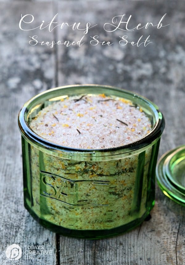 Make Your Own Lemon & Herb Salt