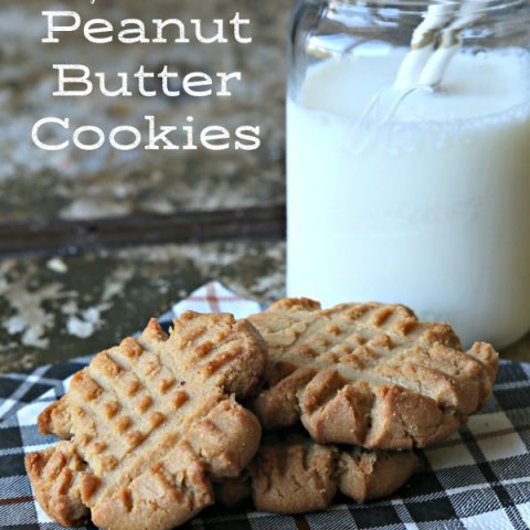 Peanut butter Cookies | This is your tried and true Peanut Butter Cookie Recipe! Turns out EVERY TIME! Click the photo to find the recipe on TodaysCreativeLife.com