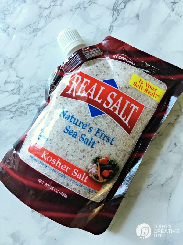 Seasoned Salt Recipe | Make your own Lemon Citrus Herb Sea Salt. Click the photo for the recipe. TodaysCreativeLife.com