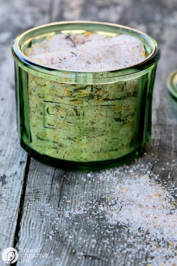 Make Your Own Lemon & Herb Salt