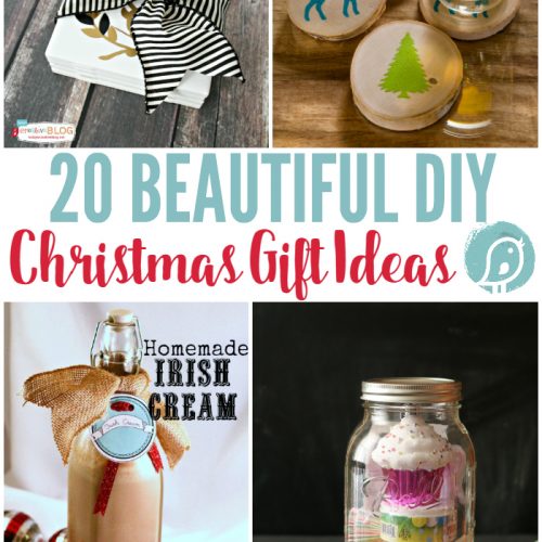20 DIY Christmas Gift Ideas | You'll find homemade holiday gift ideas for everyone on your list! Gifts from the kitchen or your craft room! Click the photo to see more. TodaysCreativeLife.com